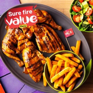 Nando’s Offers Whole PERi-PERi Chicken + 2 Large Sides for $35.95 3