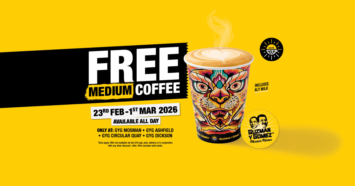 GYG Offering Free Medium Coffee from 23 February to 1 March at Select Locations 3
