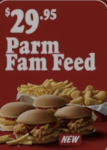 Red Rooster $29.95 Parm Fam Feed Exclusive to Red Royalty Members 1