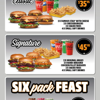 Carl’s Jr. Feasts Now Available from $35.95 6 Carl’s Jr. Feasts Now Available from $35.95 6