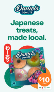 $10 Japan Inspired 4-Pack & $3 Singles: Daniels Donuts Deals at 7-Eleven 1