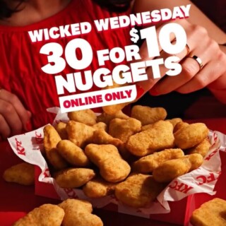 KFC Brings Back 30 Nuggets for $10 on the May 20 Wicked Wednesday Deal 9