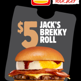 Hungry Jack’s Offers $5 Jack’s Brekky Roll via App until 16 March 2026 6 Hungry Jack’s Offers $5 Jack’s Brekky Roll via App until 16 March 2026 6