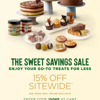 The Cheesecake Shop Launches 15% Off Sitewide Sale until April 2 3