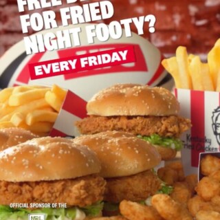 KFC Offers Free Delivery Every Friday for “Fried Night Footy” 5 KFC Offers Free Delivery Every Friday for “Fried Night Footy” 5