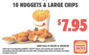 Hungry Jacks Vouchers / Coupons / Deals ([month] [year]) 19
