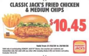 Hungry Jacks Vouchers / Coupons / Deals ([month] [year]) 22
