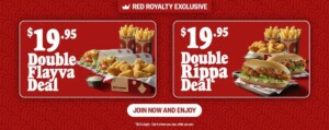 Red Rooster Introduces $19.95 Double Flayva and Double Rippa Deals 6 Red Rooster Introduces $19.95 Double Flayva and Double Rippa Deals 1