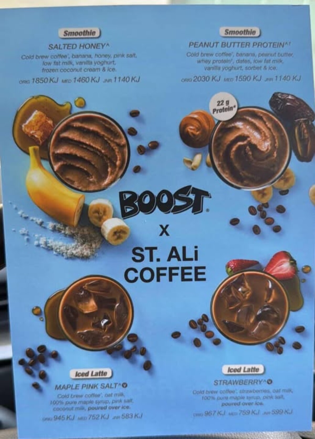 Boost Juice to Launch ST. ALi Coffee Collaboration Drinks Range 6