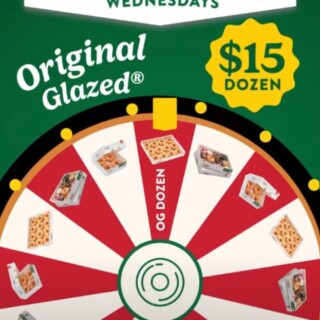 Krispy Kreme $15 Original Glazed Dozen on 22 April 2026 9
