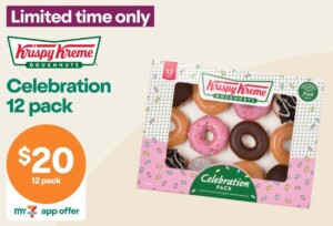 Krispy Kreme Celebration 12-Pack for $20 at 7-Eleven until April 6 1