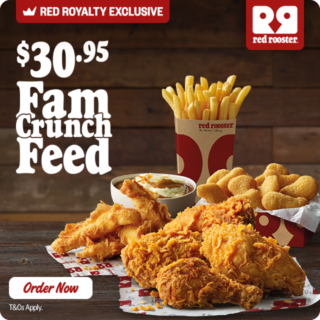 Red Rooster Launches $30.95 Fam Crunch Feed for Red Royalty Members until May 24 8