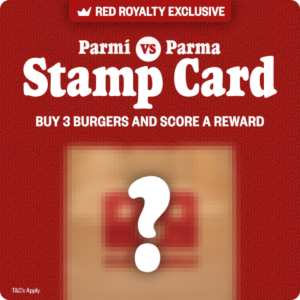 Red Rooster Launches Parmi vs. Parma Stamp Card for Red Royalty Members 1