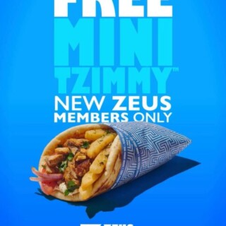 Zeus Street Greek App: Free Mini Tzimmy Pita on Sign-Up 1