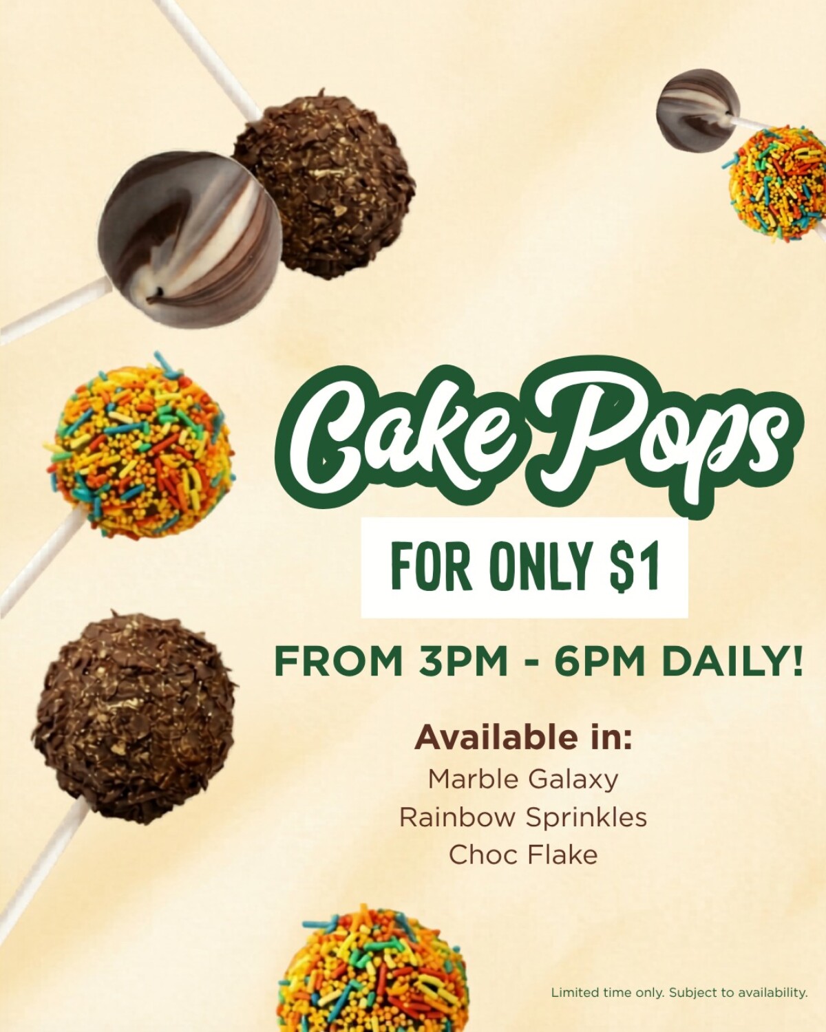 The Cheesecake Shop Launches New $1 Cake Pops Afternoon Deal 1 The Cheesecake Shop Launches New $1 Cake Pops Afternoon Deal 1