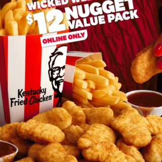 KFC Brings Back $12 Nugget Value Pack for Wicked Wednesday on May 27 3
