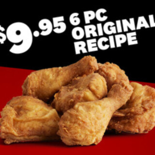 KFC Offers 6 Pieces of Original Recipe Chicken for $9.95 via App and Website 2