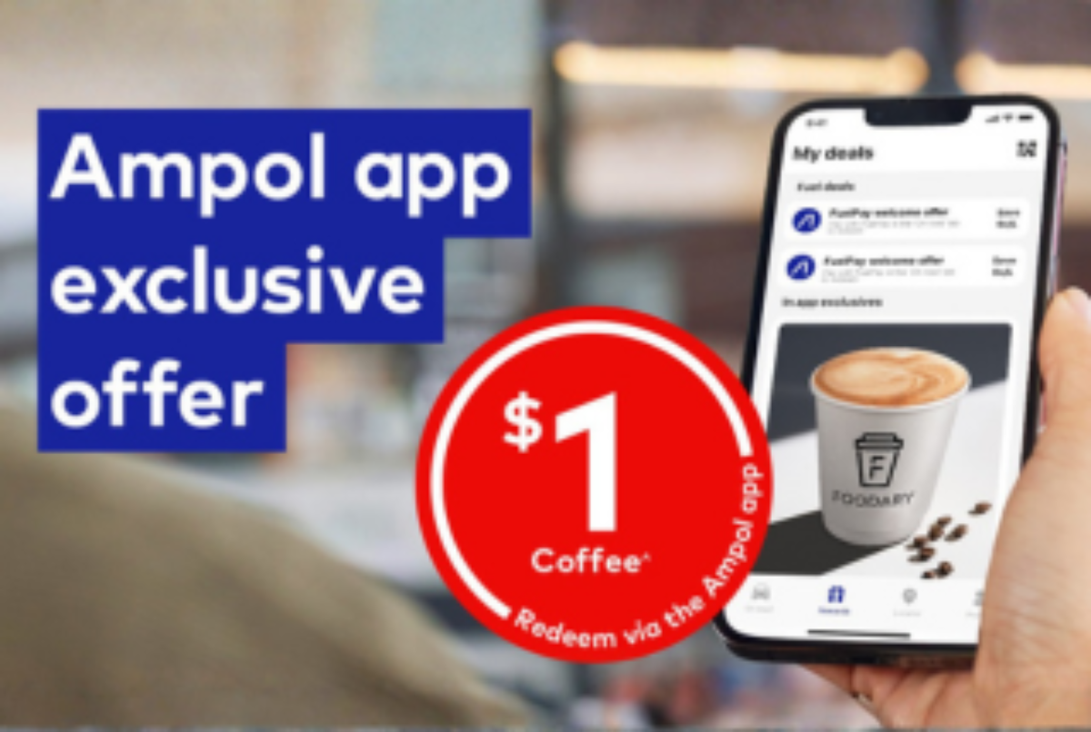 Ampol Foodary Offering $1 Hot Coffee Through the Ampol App until June 30 1