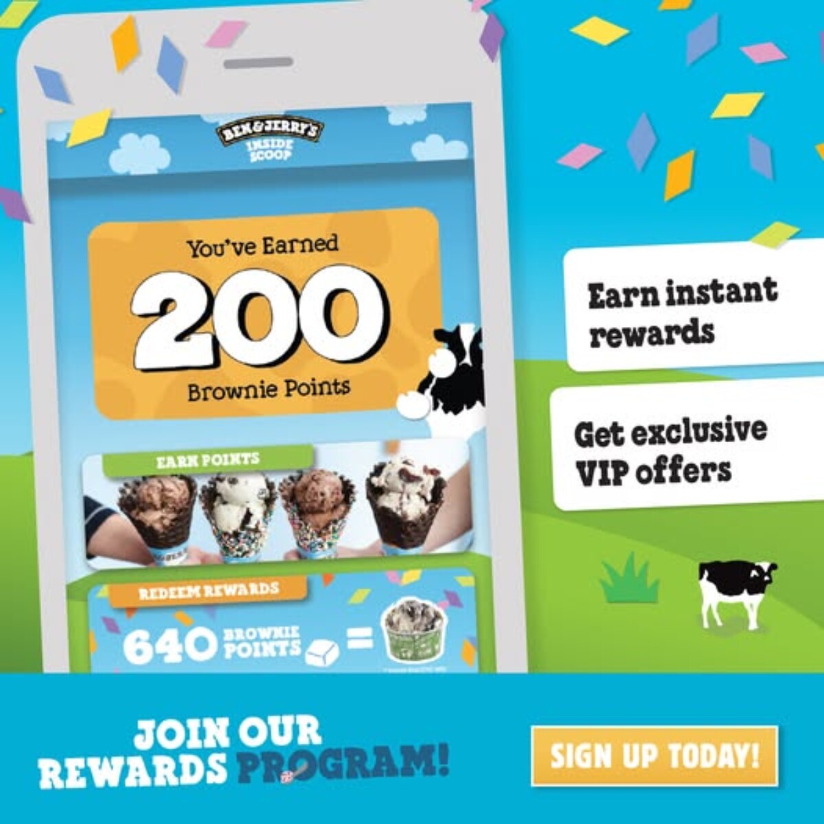 Ben & Jerry’s Offers $5 Off Your First Visit When You Download the Loyalty App 4
