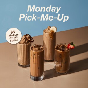 Boost Juice $6 ST. ALi Coffee Range on May 4 2026 3