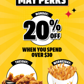 Carl’s Jr Launches App-Only May Perks With $1 Fries, Cheap Tenders and 20% Off 4