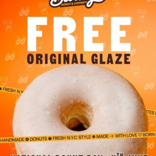 Brooklyn Gives Away Free Original Glazed Donuts for National Donut Day on June 5 2