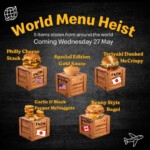 McDonald’s Australia Teases “World Menu Heist” Range Launching May 27