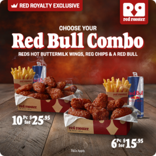 Red Rooster Launches Red Bull Wing Combos for Red Royalty Members 5