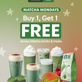 Starbucks Launches Matcha Mondays with Buy 1 Get 1 Free Matcha Drinks and Snacks 5