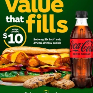 Subway Launches New $10 Value Combo with Six Inch Sub, Drink and Cookie 3