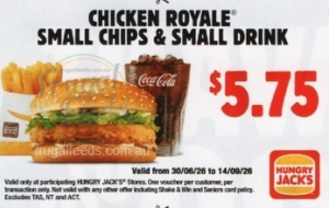 Hungry Jack's Vouchers valid until 14 September 2026 4
