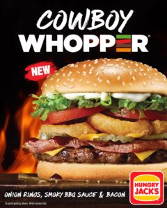 Hungry Jack's Brings Back the Cowboy Whopper 1