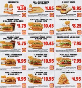 Hungry Jack’s Vouchers valid until 14 September 2026