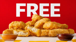 Get 10 Free McNuggets with $45+ McDelivery Orders via the MyMacca’s App Until June 7