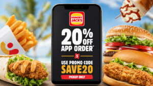 Hungry Jack’s Offers 20% Off $20+ Pick-Up Orders via App with SAVE20 Code until July 13