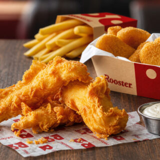 Red Rooster $12.95 Boneless Lunch
