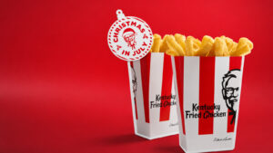KFC Christmas in July Day 12: Get 2 Large Chips for $5 on July 12 20 2 Large Chips for $5 KFC