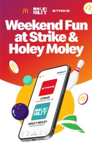 McDonald’s MyMacca’s Rewards: Redeem Points for Free Strike Bowling, Laser Tag or Holey Moley Mini Golf 31 McDonald’s MyMacca’s Rewards: Redeem Points for Free Strike Bowling, Laser Tag or Holey Moley Mini Golf 4