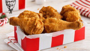 KFC Christmas in July Day 7: Original Recipe Box with 5 Pieces of Chicken for $8 on July 7 5 KFC Christmas in July Day 7: Original Recipe Box with 5 Pieces of Chicken for $8 on July 7