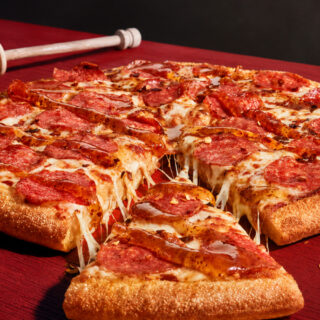 Domino's Brings Back Hot Honey Pepperoni Pizza from $13 Pick-Up 6 Domino’s Hot Honey Pepperoni