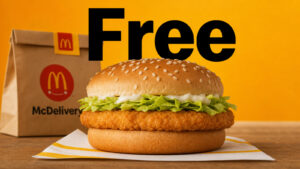 McDonald's Australia Offering Free McChicken with $45 McDelivery Orders Until July 12 32 Free McChicken $40 McDelivery