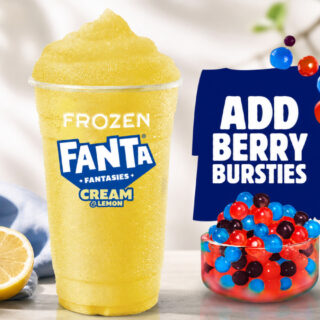 Frozen Fanta Cream & Lemon