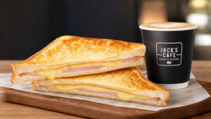 Hungry Jack's Offering $4 Ham & Cheese Toastie and Small Coffee via App Until July 20 5 Hungry Jack’s Offering $4 Ham & Cheese Toastie and Small Coffee via App Until July 20