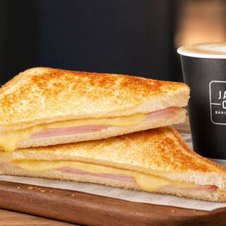 Hungry Jack’s – $4 Ham & Cheese Toastie + Small Coffee