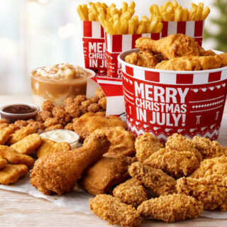 KFC Christmas in July Feast