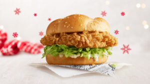KFC Christmas in July Day 3: $3.95 Zinger or Original Crispy Burger on July 3 5 KFC Christmas in July Day 3: $3.95 Zinger or Original Crispy Burger on July 3