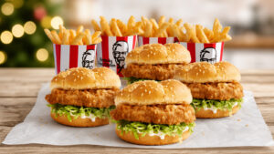 KFC Christmas in July Day 20: Get A Value Burger Feast for $15 on Monday, July 20 1 KFC Christmas in July Day 20: Get A Value Burger Feast for $15 on Monday, July 20