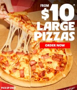 Pizza Hut Launches $10 Large Pizza Pick-Up Deal Until September 13 1
