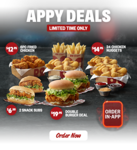 Red Rooster's Latest Appy Deals with 24 Nuggets for $14.95, 6pc Fried Chicken for $12.95 and More 1