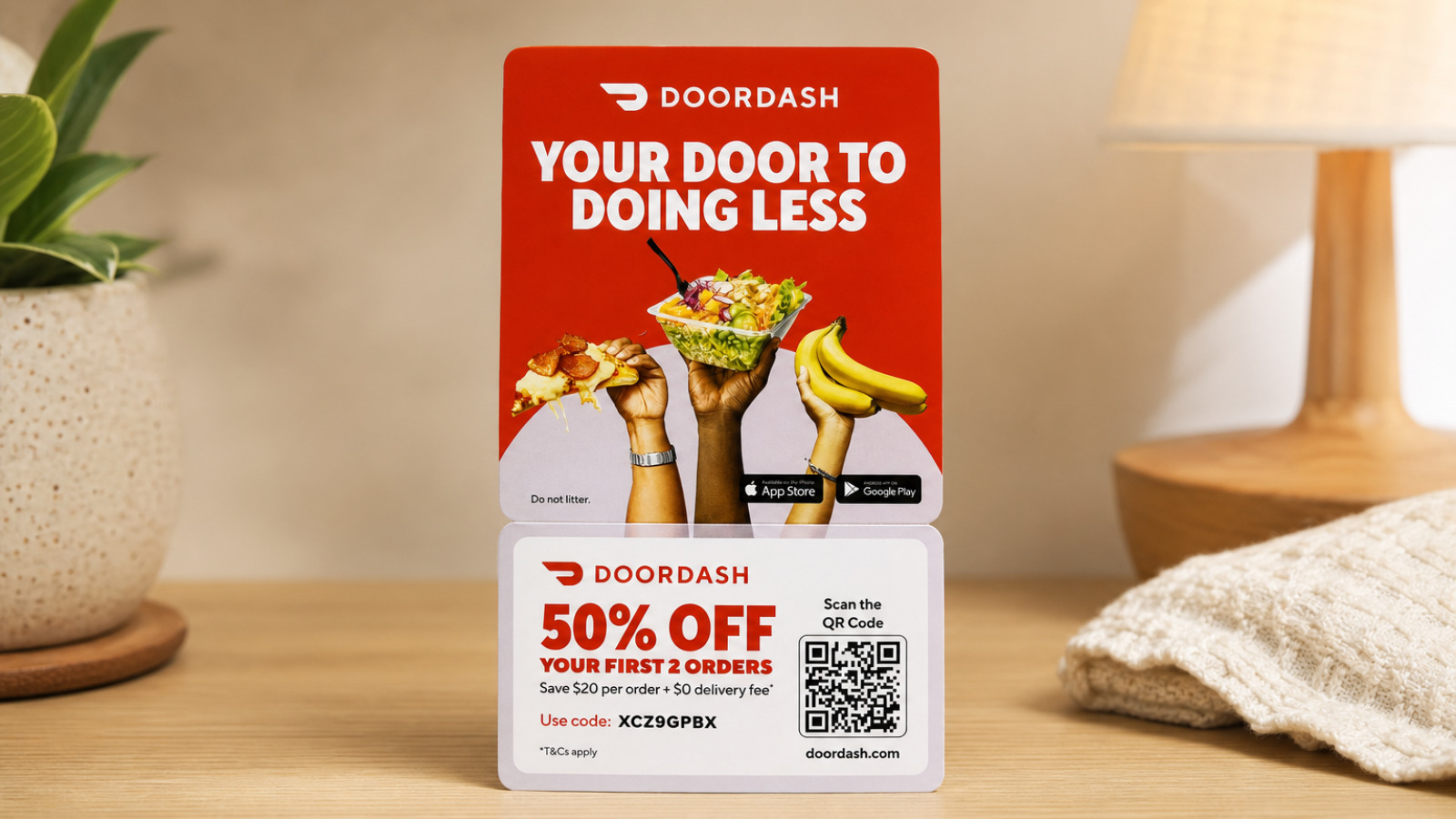 DoorDash New User Offer: 50% Off Your First Two Orders until October 31 2026 1 doordash 50% off